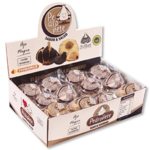 Ajo Negro en caja expositora 12 unidades